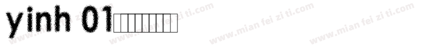 yinh 01瘦长字体转换